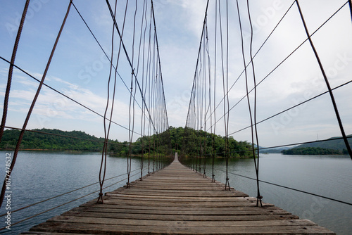 Hanging bridge photo