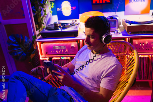 man with a smartphone