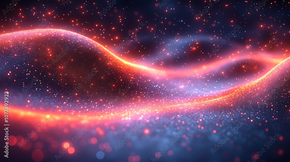 With bright lights and an abstract background, this image is vibrant and vibrant With bright lights and an abstract background, this image is vibrant and vibrant