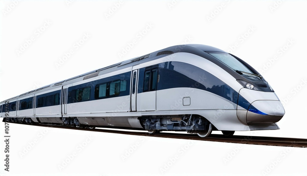 modern electric train on isolated white background ideal for transport urban transit and railway engine design concepts modern electric train on isolated white background ideal for transport urban transit and railway engine design concepts