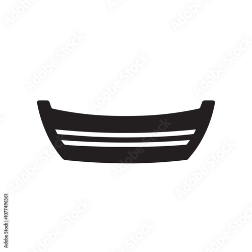 Boat In cartoon, hand-drawn flat style. image for social media, websites and UI. Isolated 2D vector design in logo, icon, sketch style, simple line vector, single color. AI Generative Art.