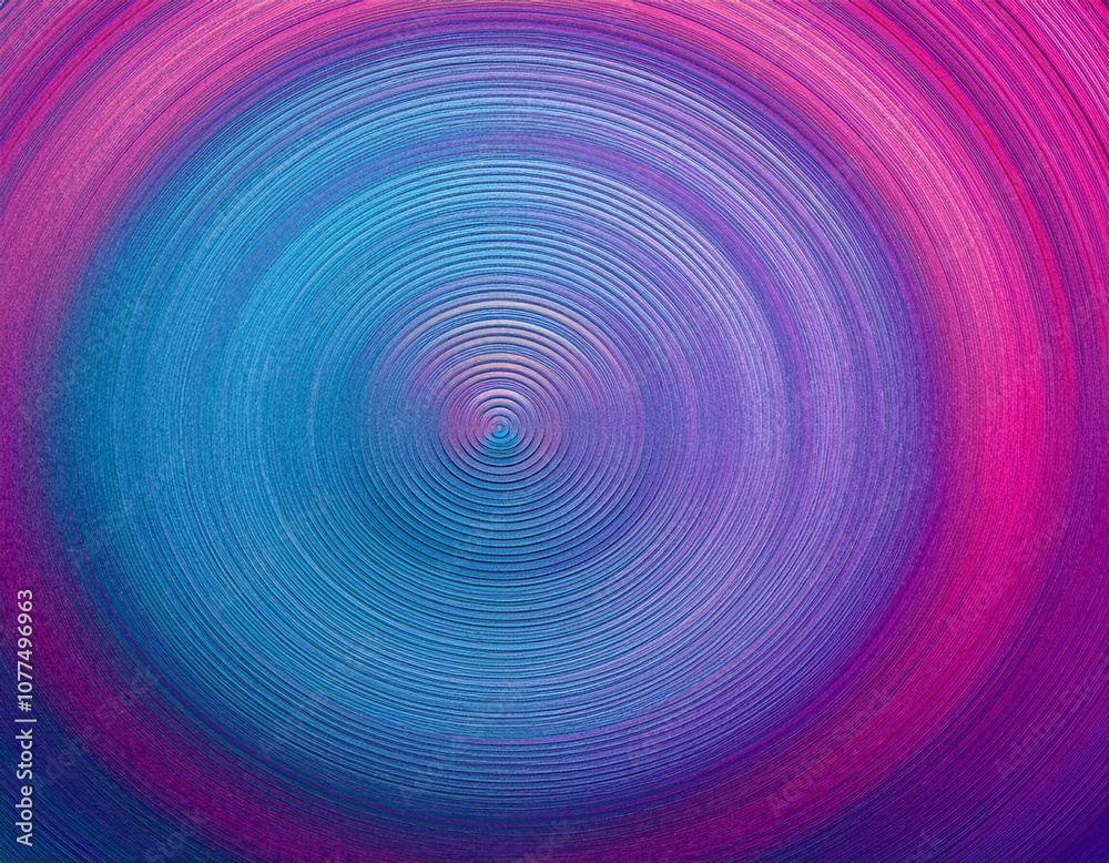 abstract background with grain effect and concentric circles in shades of blue pink and purple abstract background with grain effect and concentric circles in shades of blue pink and purple