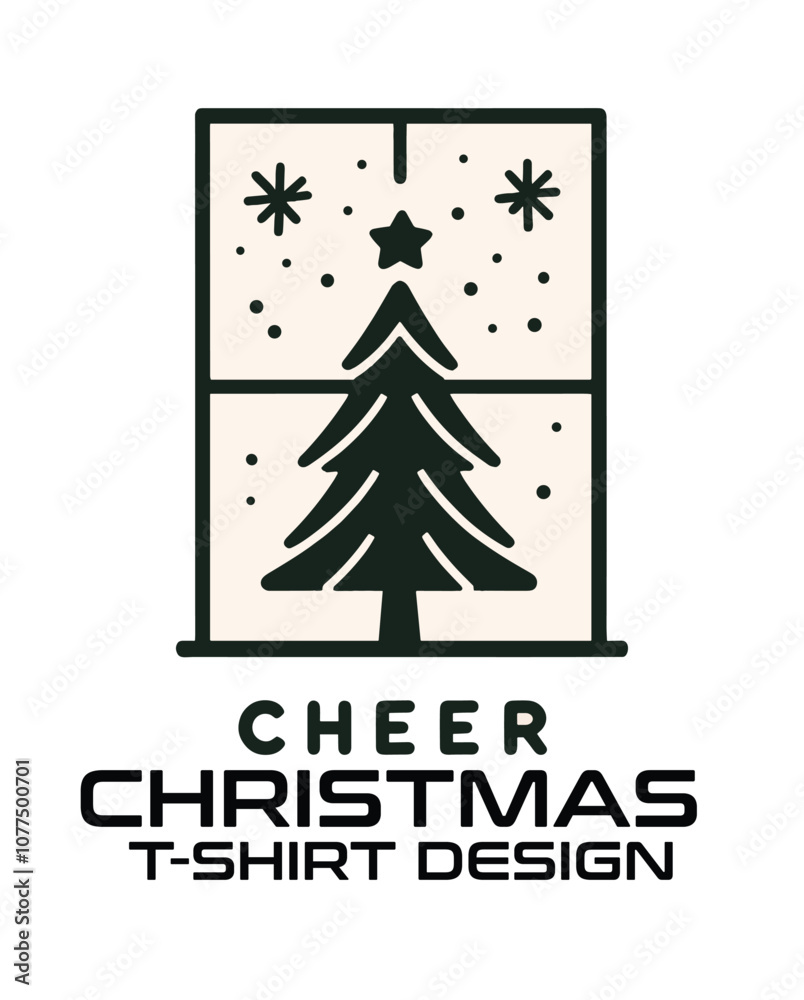 Christmas Vector T-Shirt Design Christmas Vector T-Shirt Design