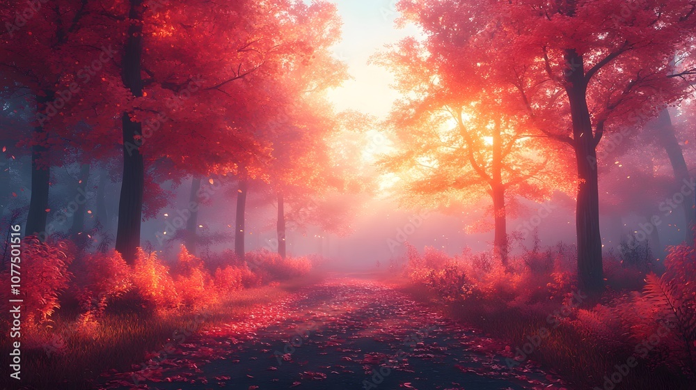 Autumn Forest Path Autumn Forest Path
