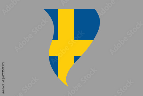 Free Download Sweden flag, The flag of Sweden, Flag of Sweden national country symbol illustration Vector, Rectangle Sweden flag illustration, Flat vector illustration
 - GFXLoad