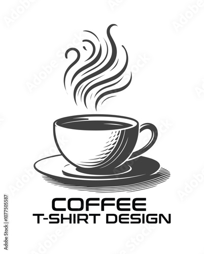 Coffee Vector T Shirt Design