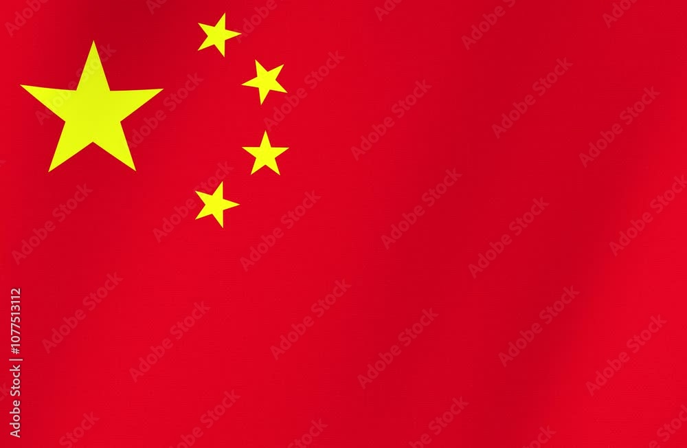 China Flag Animated Waving Chinese Flag | 4K Resolution China Flag Animated Waving Chinese Flag | 4K Resolution