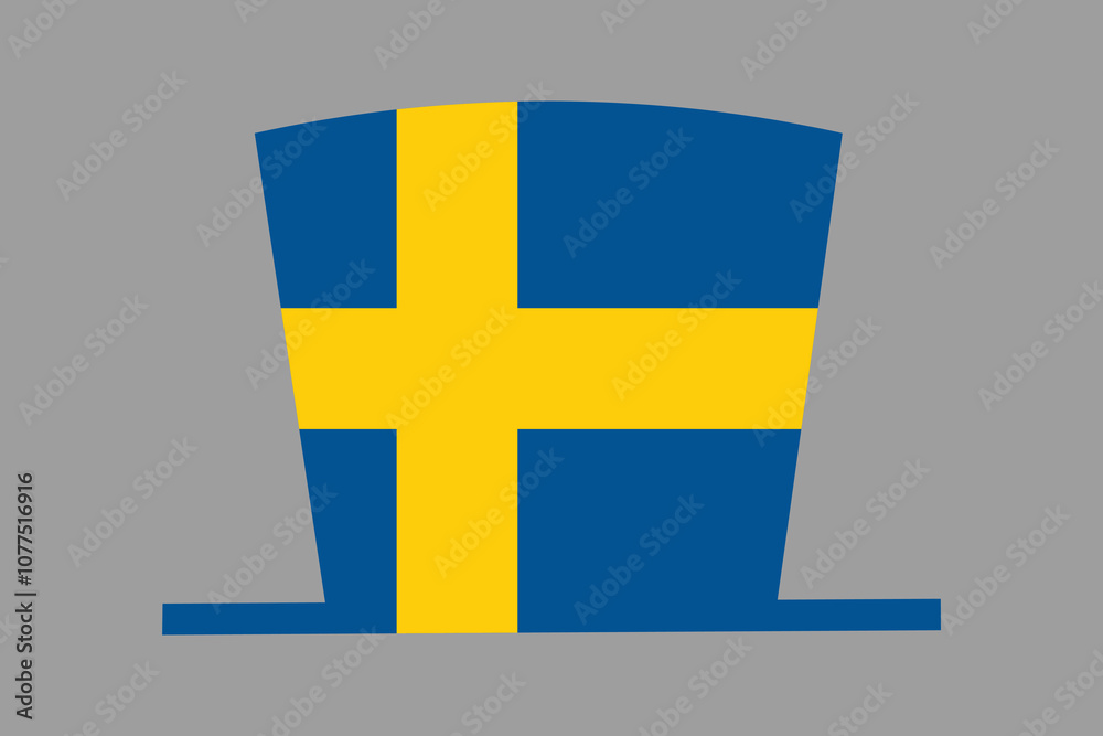 Sweden hat with flag, Sweden flag vector graphic, Sweden country flag is a symbol of freedom, National Sweden flag, vector illustration
Sweden hat with flag, Sweden flag vector graphic, Sweden country flag is a symbol of freedom, National Sweden flag, vector illustration