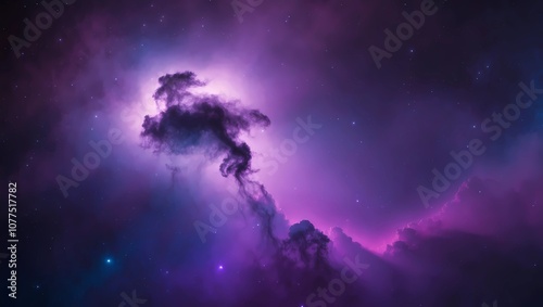 purple nebula wallpaper 4k