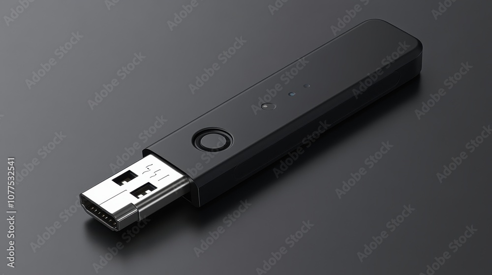 a black usb flash drive a black usb flash drive