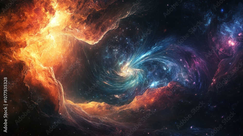 Cosmic Dance of Nebulas Cosmic Dance of Nebulas