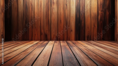 Wood Background Design with Natural Texture and Grain Details