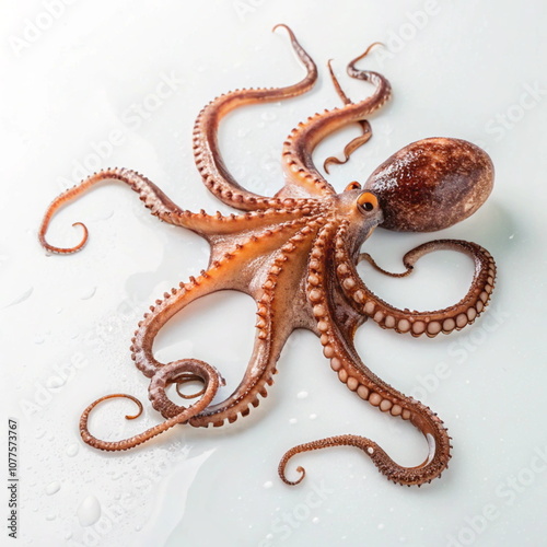 Sannakji (Live Octopus): Perfect for Cultural Blogs, Exotic Food Websites, and Content on Traditional Korean Cuisine