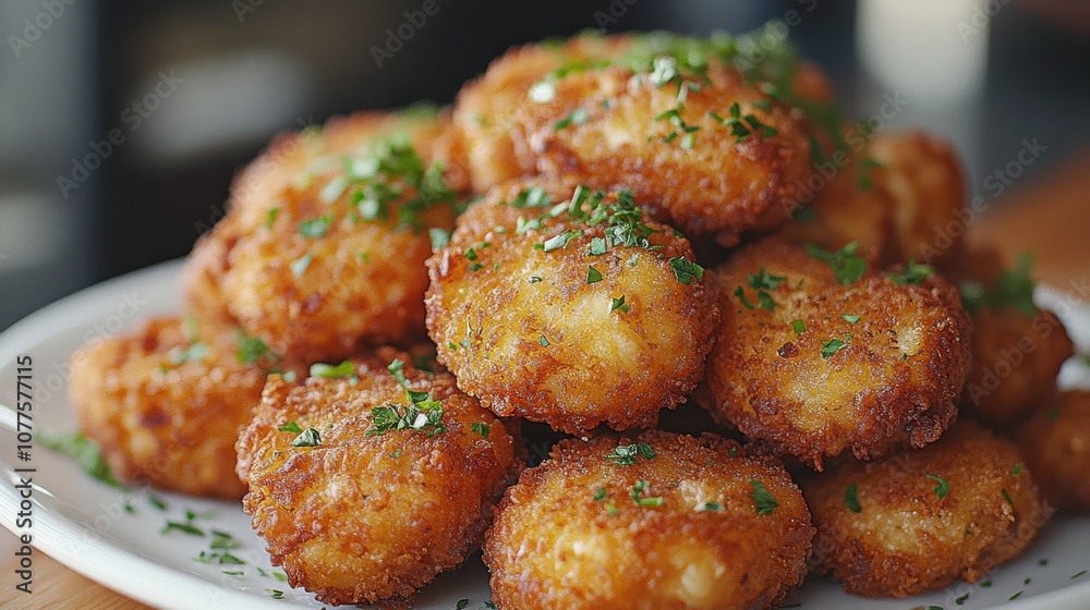 a pile of fried chicken nuggets a pile of fried chicken nuggets