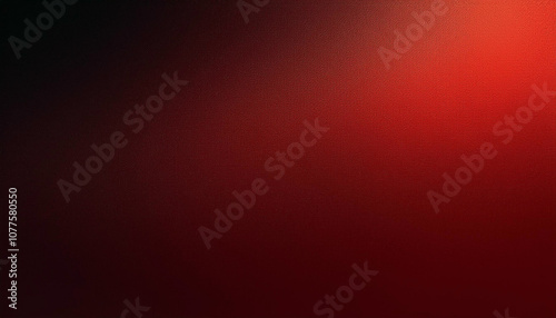 Abstract Red and Black Gradient Background