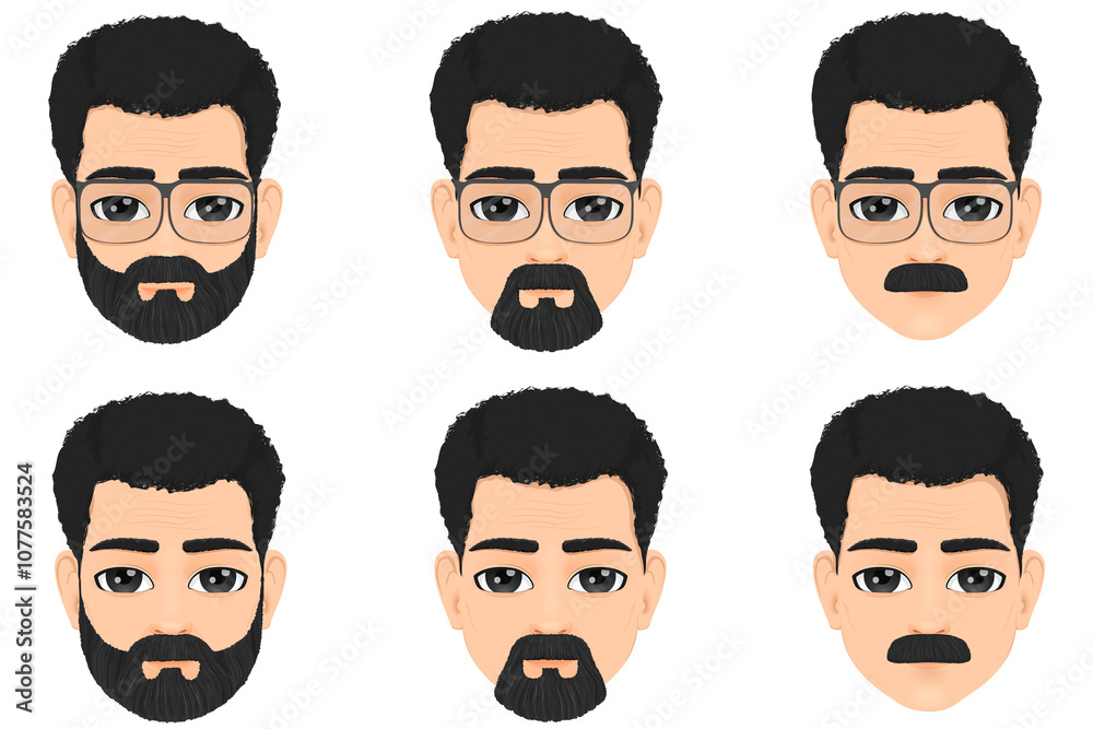 Portrait of a man of advanced or mature age Portrait of a man of advanced or mature age