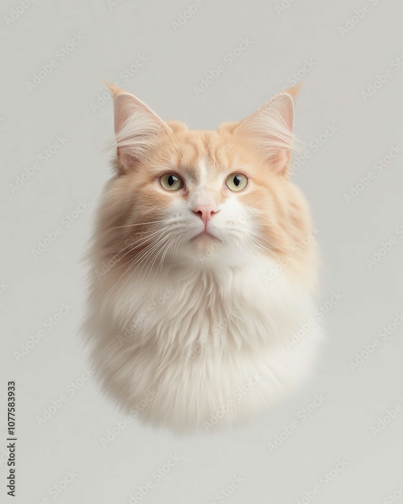 Majestic Maine Coon Cat Portrait with Fluffy Mane and Intense Gaze for Pet Lovers
Majestic Maine Coon Cat Portrait with Fluffy Mane and Intense Gaze for Pet Lovers