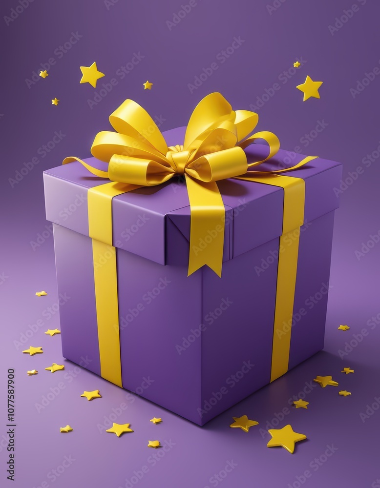 gift box with ribbon