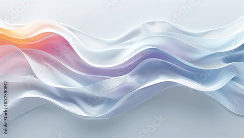 Elegant Flowing Gradient Abstract Background