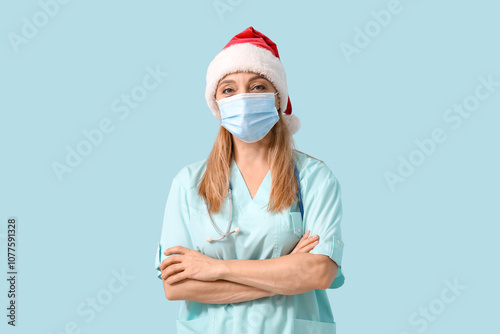 Mature female doctor in San...
