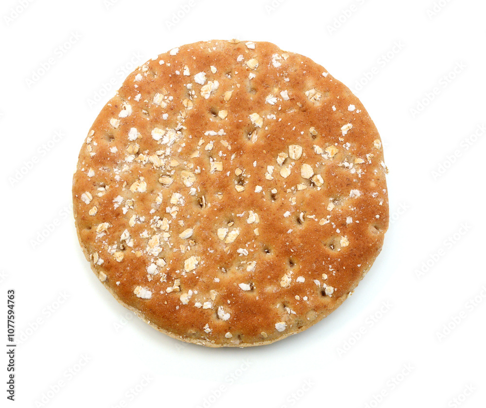 Stack buns with sesame seeds on a white background Stack buns with sesame seeds on a white background