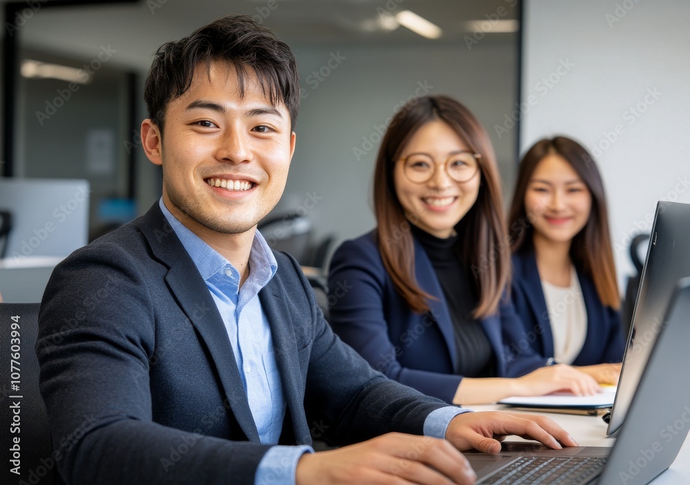 Team of professionals collaborate in modern office environment to drive business success Team of professionals collaborate in modern office environment to drive business success