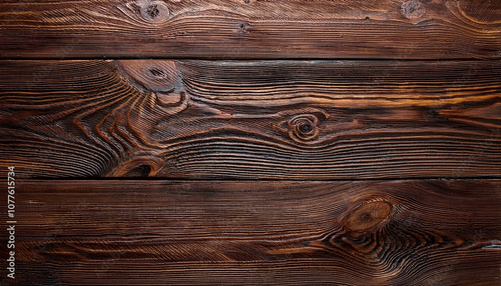 Old brown wooden surface, view from above Old brown wooden surface, view from above