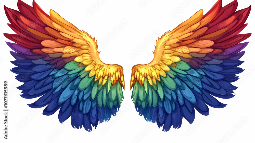 Winged Heart Vector Illustration - Perfect for Love, Tattoo, or Design Symbol Winged Heart Vector Illustration - Perfect for Love, Tattoo, or Design Symbol