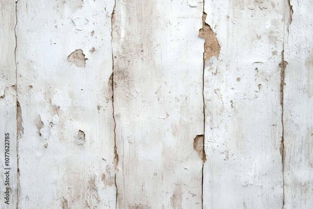 The image is of a wall with a white background and a few brown spots The image is of a wall with a white background and a few brown spots