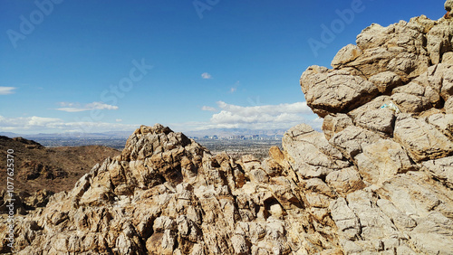 eastern Las Vegas looks so dry because we leave in desert