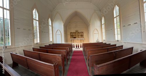 Photography Interior of St. Johns Catholic Church, Coloma