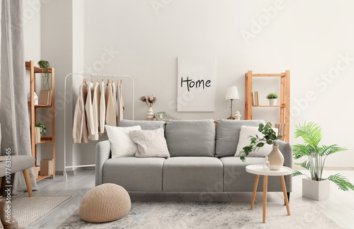 Interior of living room wit...