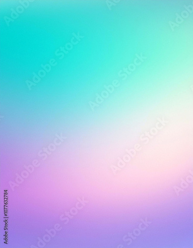 Abstract Gradient Background in Pastel Colors of