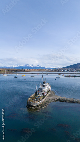 Saint Christopher Shipwreck in Ushuaia Bay photo