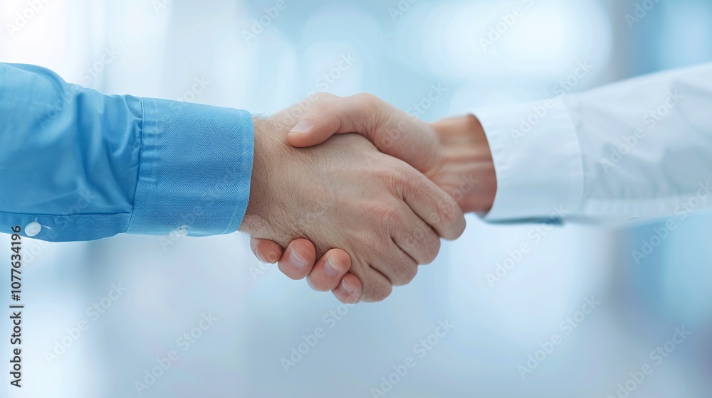 Professional handshake in a corporate environment, formal business agreement, partnership deal, modern office setting, teamwork and collaboration, success and negotiation concept, copy space
Professional handshake in a corporate environment, formal business agreement, partnership deal, modern office setting, teamwork and collaboration, success and negotiation concept, copy space