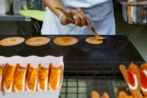 Thai Crispy Pancake  photo