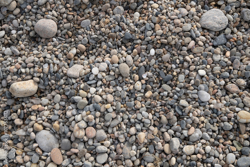 beach stones round assorted