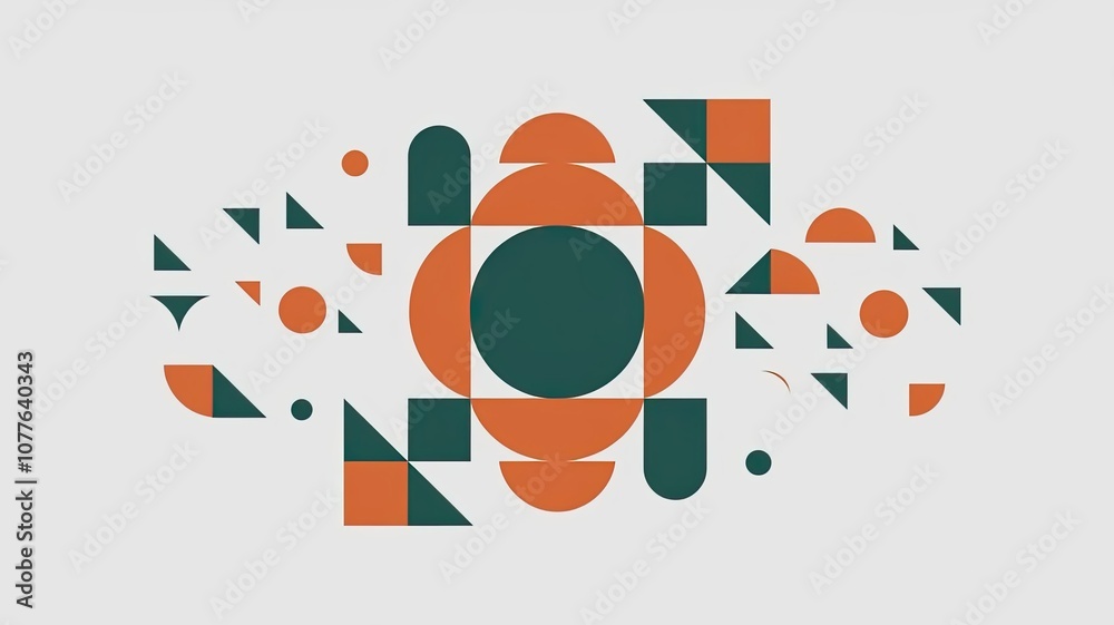 Obraz premium a flat vector illustration of a background
