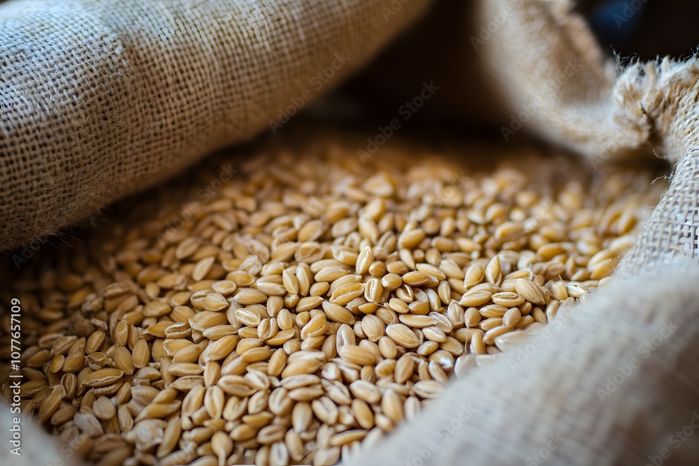 Obraz premium Healthy food whole grains, Generative AI