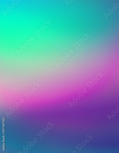 Abstract Gradient Background with Teal, Pink, and