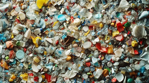 How does plastic waste end up in landfills? Discuss the journey of plastic waste from consumer use to disposal,