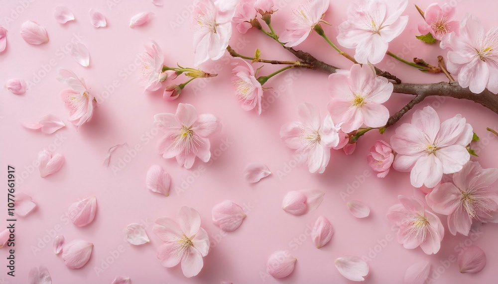 Delicate pink cherry blossoms Delicate pink cherry blossoms