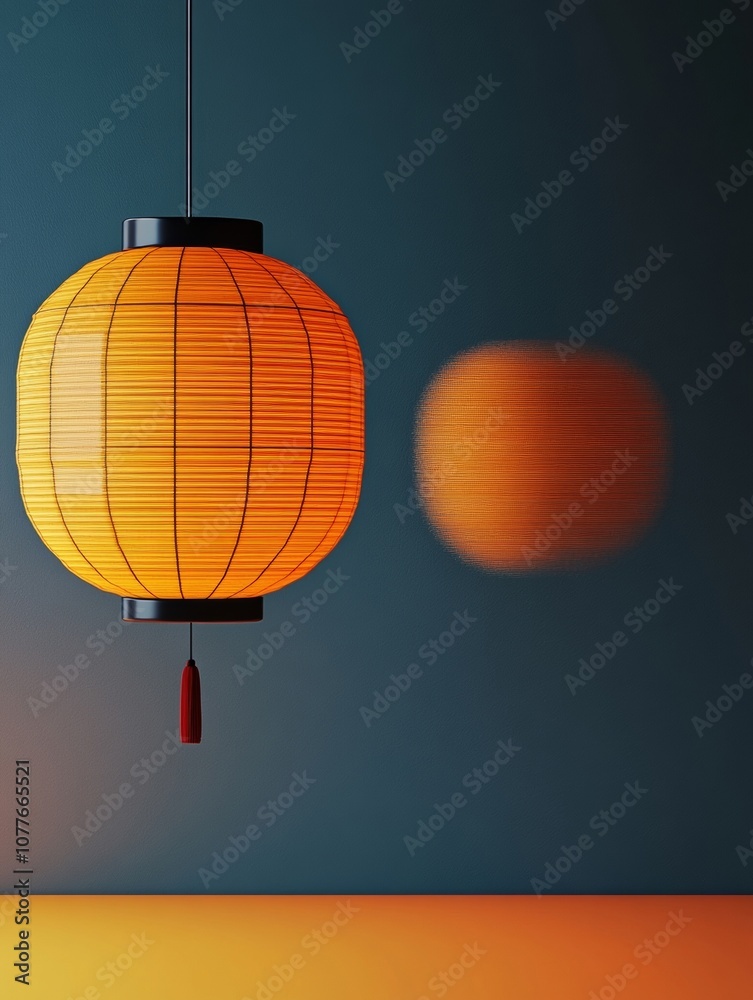 Obraz premium chinese lantern on the wall