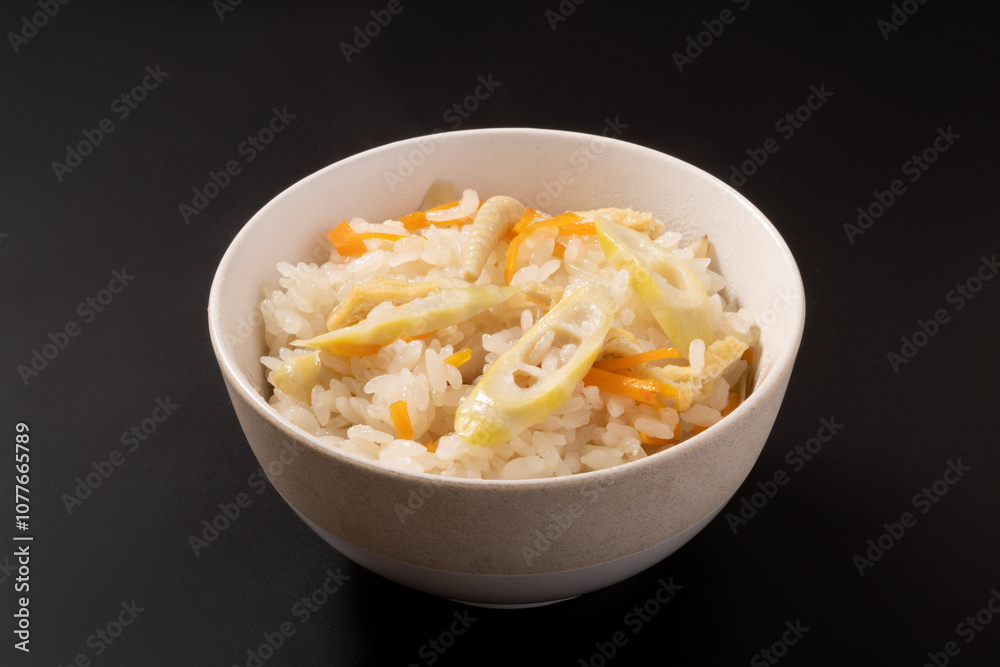［高知県産　四方竹］炊き込みご飯