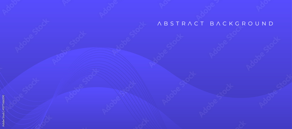 Modern abstract background with glowing wave. Shiny moving lines design element. futuristic technology concept.
