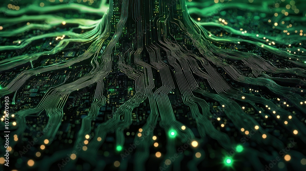 Tree of Technology with Circuit Patterns Tree of Technology with Circuit Patterns