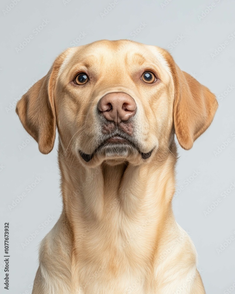 Golden Retriever Dog Portrait with Friendly Expression and Shiny Golden Fur, Ideal for Pet Lovers and Dog Enthusiasts
Golden Retriever Dog Portrait with Friendly Expression and Shiny Golden Fur, Ideal for Pet Lovers and Dog Enthusiasts