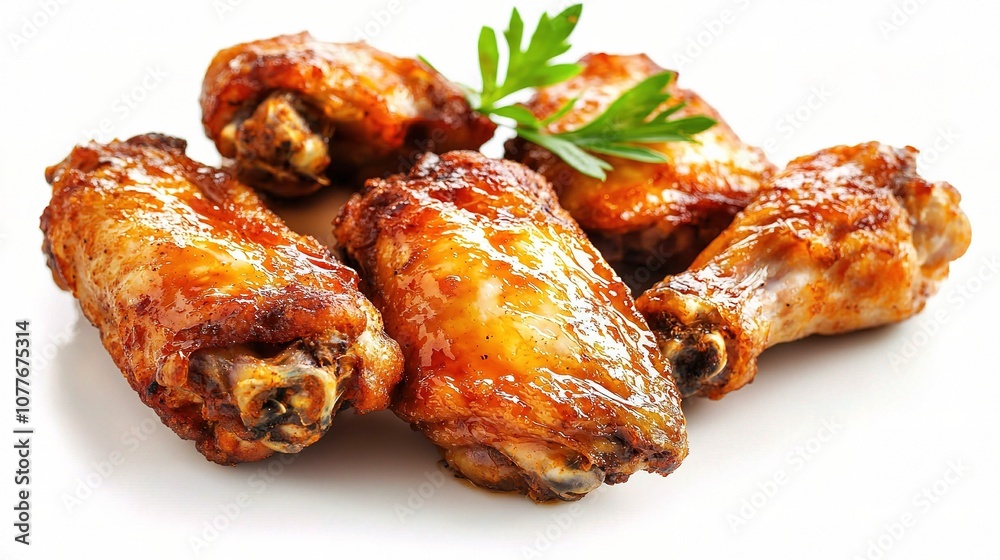 Deliciously Crispy Fried Chicken Wings Perfectly Cooked to Golden Brown with Garnish for Appetizing Presentation Ideal for Savory Dishes and Comfort Food Lovers Deliciously Crispy Fried Chicken Wings Perfectly Cooked to Golden Brown with Garnish for Appetizing Presentation Ideal for Savory Dishes and Comfort Food Lovers