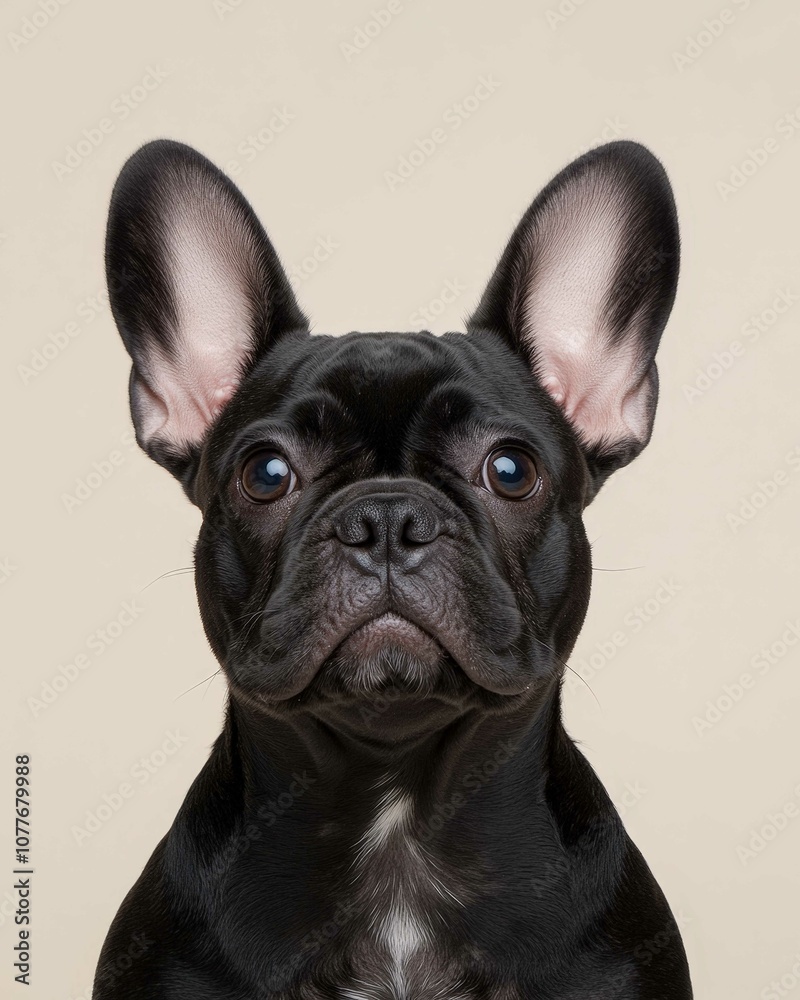 Charming French Bulldog Portrait with Distinctive Ears and Expressive Face, Perfect for Dog Lovers and Pet Enthusiasts
Charming French Bulldog Portrait with Distinctive Ears and Expressive Face, Perfect for Dog Lovers and Pet Enthusiasts
