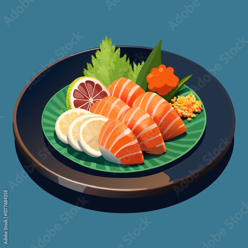 japanese food, sashimi